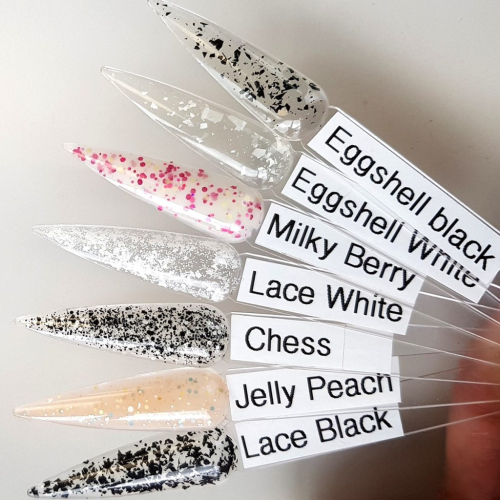 Preview: UV Gel - Effect Gel - Lace Black